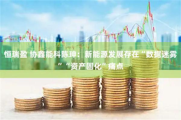 恒瑞盈 协鑫能科陈珅：新能源发展存在“数据迷雾”“资产固化”痛点